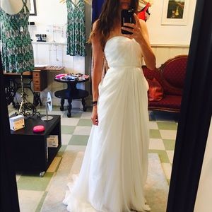 Ivy & Astor Silk Wedding Gown